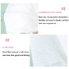 Disposable Face Cotton Coin Tissue - 150 PCS (8in×8in), Ideal