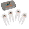 Azeeda 'Swimmer in Water Design' Golf Divot Tool/Repair Fork Gift