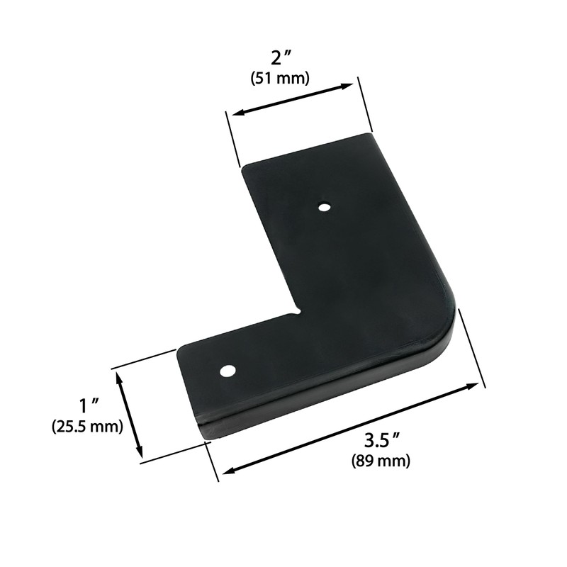 RV Slide Out Corner Cover, Plastic Corner Cover Trim for
