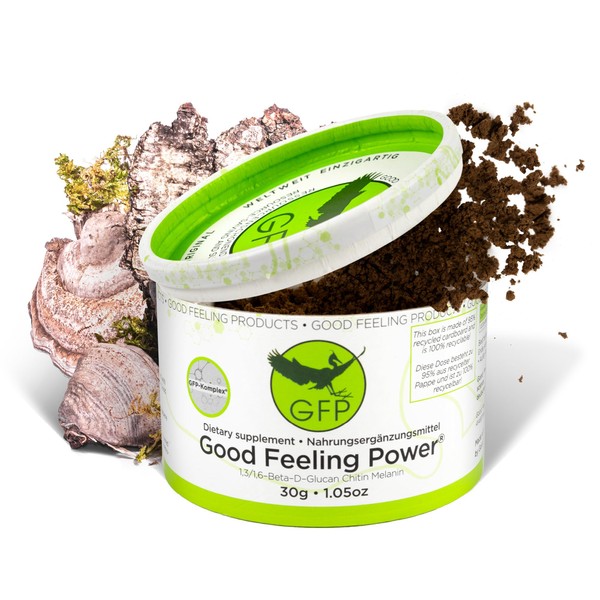 Good Feeling Power® | 30g | The GFP Complex from the Tinder Sponge | The Original Tinder Sponge Powder