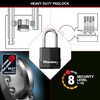 MASTER LOCK Heavy Duty Padlock [Key] [Covered Laminated Steel] [Weatherproof