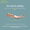 Tertullus 8 Pcs Pure Copper Speaker Spade Connectors Y Plug