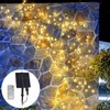 7.8 Ft Solar Vine Lights Waterproof Solar Vines for Outdoor,