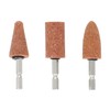Takagi Earth Man Whetstone with Hexagonal Shaft for Metal, Set