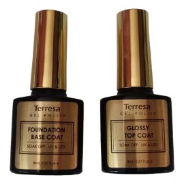 Terresa Pack De Base Y Top Gelish Terresa Uñas