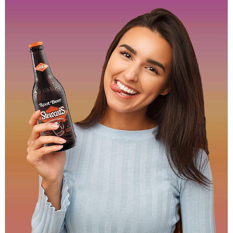 Stewart's Root Beer (12 bottles)
