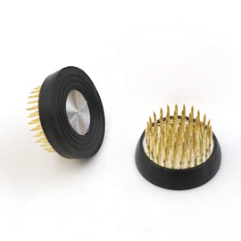 EKdirect 4pcs Flower Arranging Frog Pin Round Holder 3.5cm/ 1.4 Inch