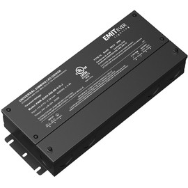 EMITEVER Dimmable Led Driver, 200W AC 110V-277V to DC 24V Transformer, 5-in-1 Dimming: ELV/MLV/TRIAC / 0-10V / 1-10V / 10V PWM/Potentiometer, Waterproof IP67 and UL Listed