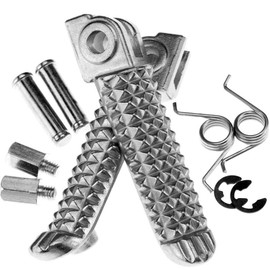 F Season s Motorcycle Bike Aluminium Front Footrest Rront Foot Pegs
