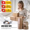 K-MART Packaging Tape, Industrial Duty Brown Parcel Tape 6 Rolls