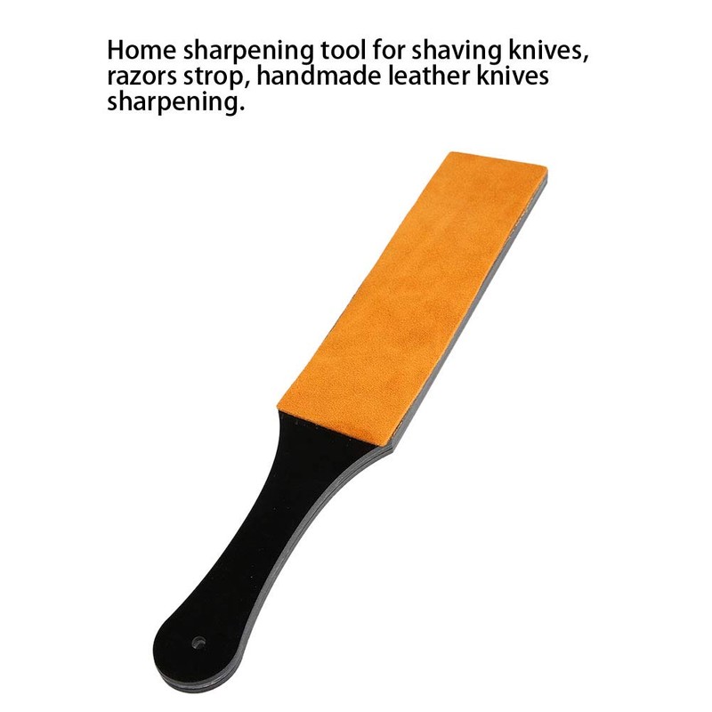 FILFEEL Strop, Afilador de Cuero de Doble Cara, Herramienta de
