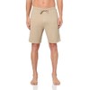 BOSS Men's Soft Ribbed Sweat Shorts, Dessert Beige, Medium