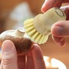 Lantelme Vegetable Brush Wooden Mushroom Brushes Fruit Vegetable Cleaning Brush