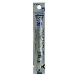 Pilot BVRF-8EF-L Oil Ballpoint Pen Refills, Extra Fine Point 0.5mm, Blue, 10 Pens