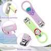 2PCS Kids Nail Clipper Manicure Sets Stainless Steel Cartoon Nail