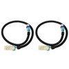2Pcs 24in O2 Sensor Header Extension Wire Harness Replacement for