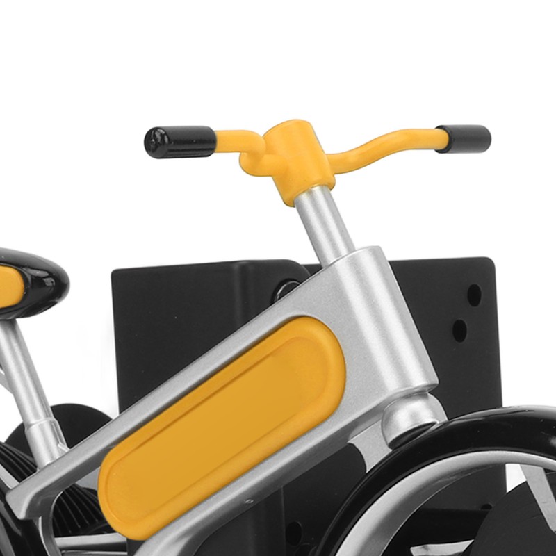 Bicycle Flip Clock Creative Automatic Flip Down Clock Desktop Stress