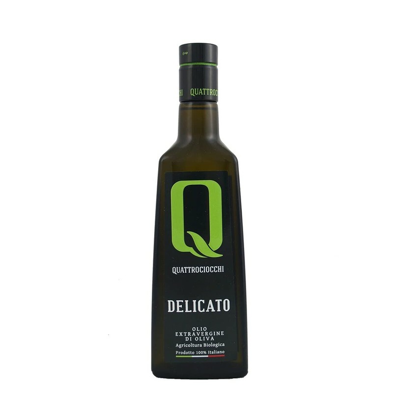 Quattrociocchi Delicato 2020 Harvest Organic Italian Extra Virgin Olive Oil