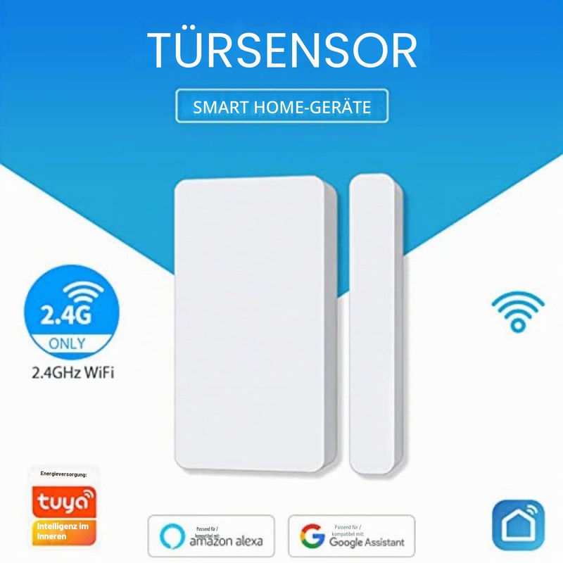 Smart WiFi Door Sensor, Smart Window Contact Sensor, Detects Door/Window