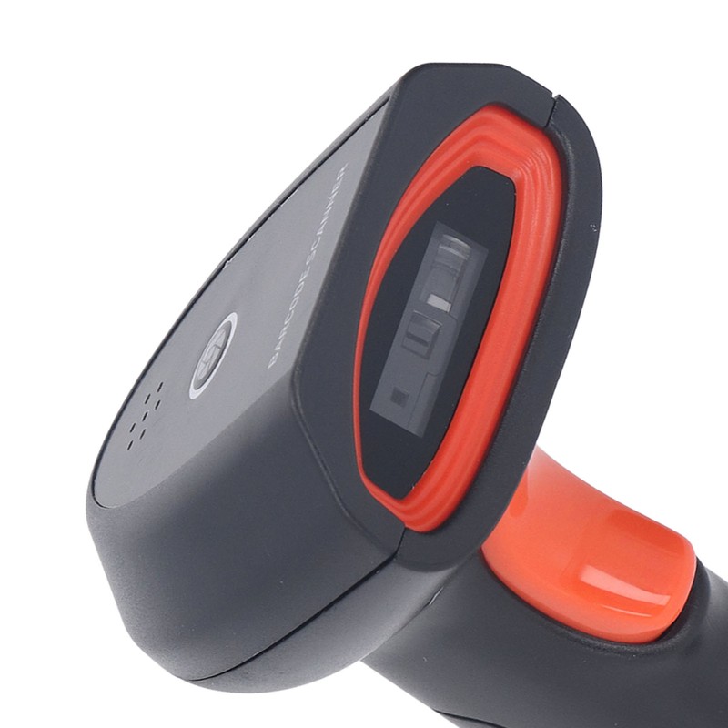 Barcode Scanner Bluetooth 2.4GHz Wireless CCD Red Light Rechargeable 1D