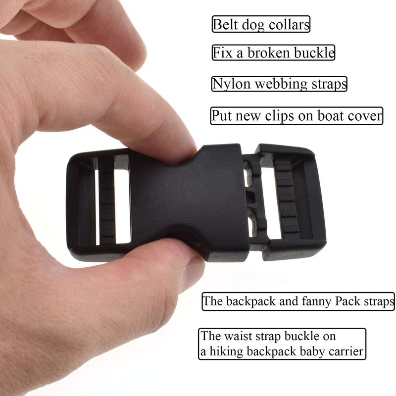 SGH Pro Quick Side Release Buckles 1" Wide 4 Pack