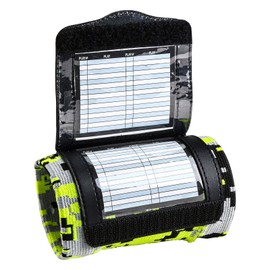CHAMPRO Triple Wristband Playbook, Pee Wee, Camo Optic Yellow (AF50PWCOY)