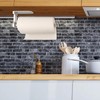 Loputon Kitchen Roll Holder under Cabinet, Aluminum Alloy Paper Towel