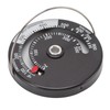 Stove Thermometer, Accurate Measurement Magnetic Fireplace Thermometer Aluminum Alloy Dial