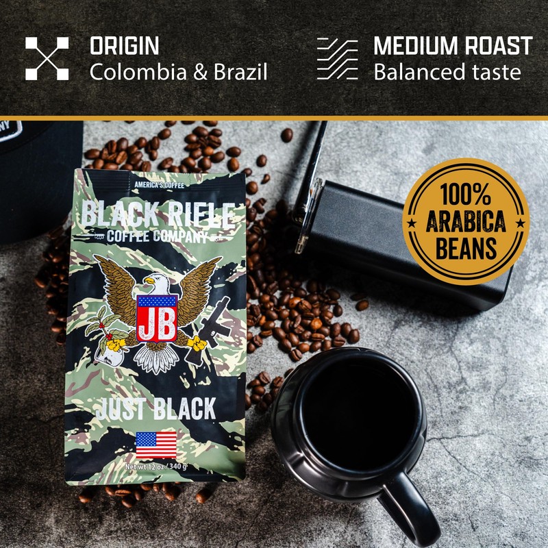 Black Rifle Coffee Company Ground Coffee Medium Roast - Roasted