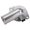 TRQ Thermostat with Housing Compatible with 2011-2021 Chrysler Dodge Jeep