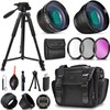 52MM, 21 Piece Accessory Kit for Nikon D750 Nikon D7200,