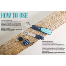 Onyx Professional 2 Step Callus Solution with Callus Shaver and Foot File