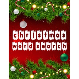 Christmas Word Search: Fun and Relaxing Winter Holiday Activity Book, Christmas Gift Idea for Men and Women