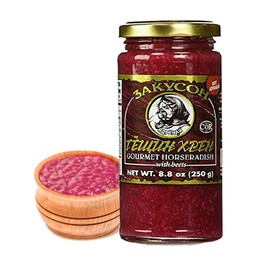 Zakuson Gourmet Horseradish with Beets 8.8 Oz (Pack Of 2)