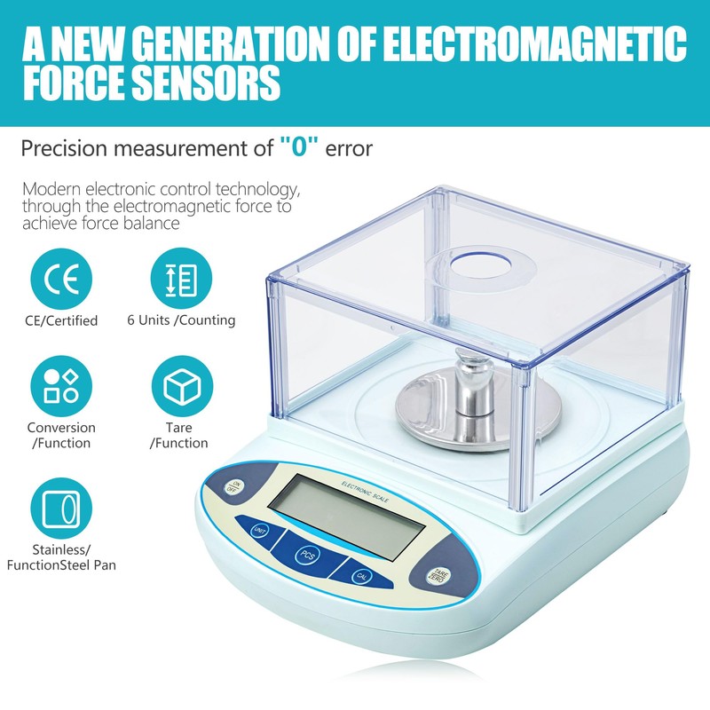 Lab Scale 100g x 0.001g Accuracy - High Precision Laboratory