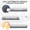 Automatic Needle Threaders Seam Ripper, Upgraded 3 in 1 Sewing