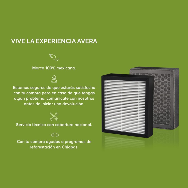 AVERA Filtros de reemplazo para humidificador ultrasónico de 8 litros