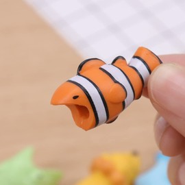 TopHomer Clownfish Universal Cute Animal Bites Cable Protector Prevents Breakage Cord Saver Case Mini Chewers