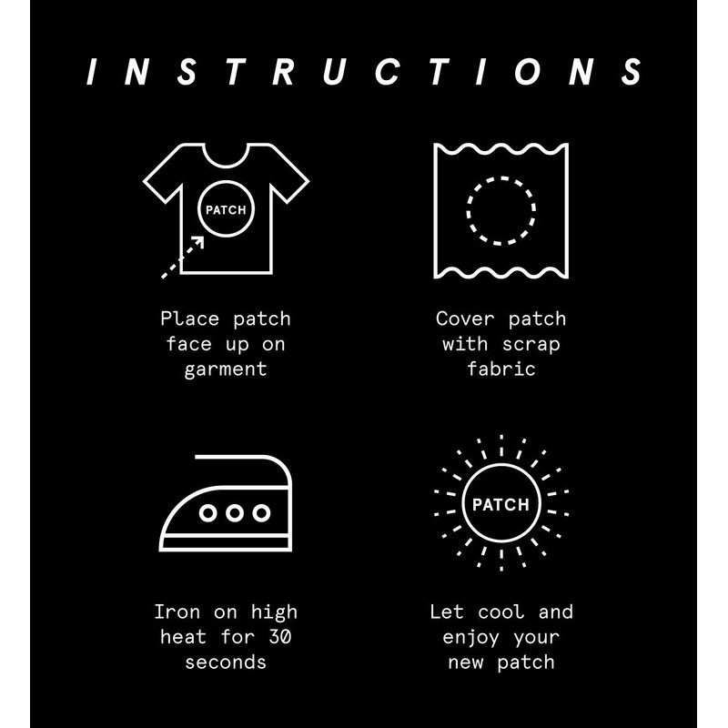 These Are Things Bon Voyage Embroidered Iron On or Sew