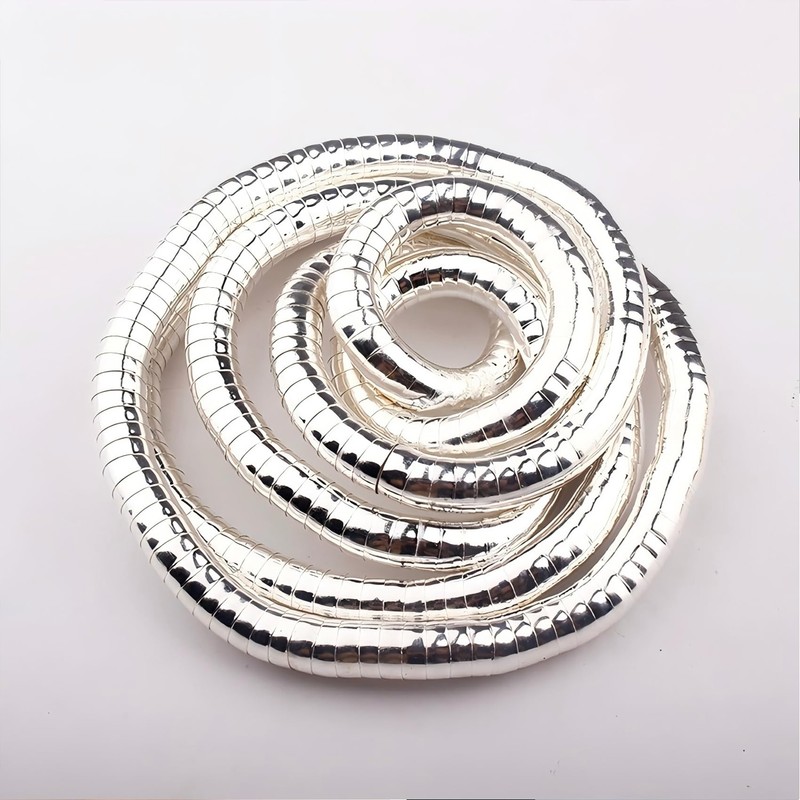 Bendable Snake Necklace for Women Flexible Multi-purpose Infinite Loop Choker