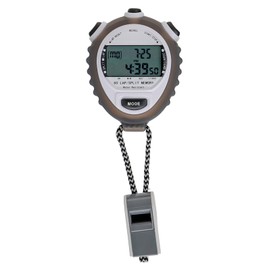 CREPHA Digital Stopwatch Waterproof for Daily Life, white, Wrap measurement, clock display, operation sound off