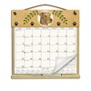 Wooden Refillable Airedale Calendar Holder Filled with The Rest of