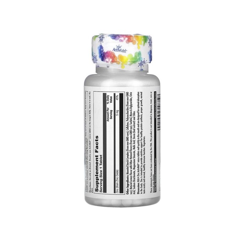 [해외직구]칼 징크 아연 스위트 레몬맛 5mg 60마이크로정 KAL Zinc Sweet