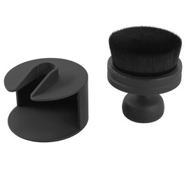 TECPO 2 x Tyre Shine Applicator Brush, Ultra Fine Bristles, Precise Application, Compact & Versatile, Ergonomic, Suitable for Tyre & Interior Care, for Detailed Application of Care Products