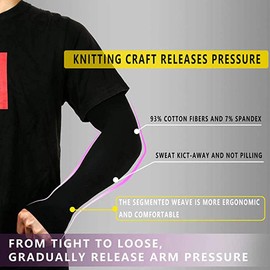 KAMYSEN Mangas para Brazos UV,Protectora para Brazo,Mangas de Brazo Seda de Hielo, Manga Protectora para Brazo,Alta Elasticidad Fresco y Transpirable Mangas de Brazo de Verano,para Andar en Bicicleta, Conducir, Pescar, Golf (3 par)