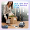Print Peak Mini Thermal Label Printer, 2 Inch Inkless Bluetooth