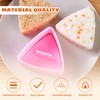 Auiremrti Pack of 2 onigiri moulds, beige rectangular onigiri maker,