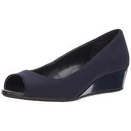 Bandolino Women's Candra Pump, Navy Fabric 410, 7