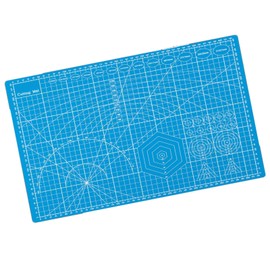 TopHomer A5 Cutting Mat Self Healing Cutting Board Single Sided Grid Pattern PVC Quilting for Sewing Craft Modelling Scrapbooking