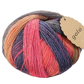 golo MQ Colorful Ball Wool Yarn for Hand Weaving